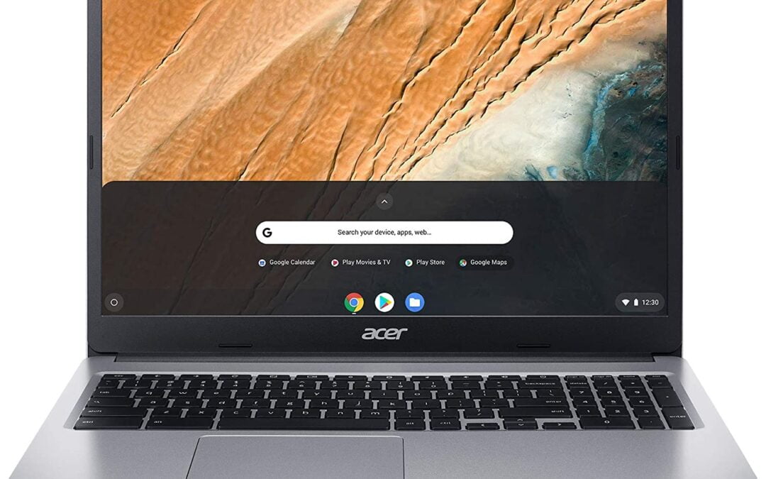 Acer Chromebook 315 CB315-3HT-C6KP Ordinateur Portable Tactile 15,6 » FHD IPS, PC Portable (Intel Celeron N4020, RAM 4 Go, 64 Go eMMC, Intel UHD Graphics 600, Chrome OS) – Clavier AZERTY, Laptop Gris